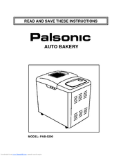 PALSONIC PAB-5200 Instructions Manual