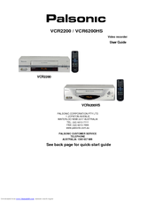 PALSONIC VCR6200HS User Manual