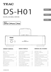 TEAC DS-H01 Owner's Manual