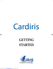 IRIS CARDIRIS PRO 4 Getting Started