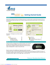 I.R.I.S. IRISNOTES EXECUTIVE 1.0 Getting Started Manual