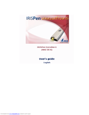 I.R.I.S. IRISPEN EXECUTIVE 6-MAC Manual