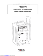 PROEL FREE50V2 Instruction Manual