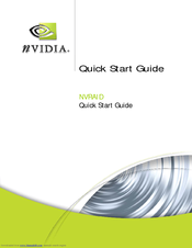 Nvidia NVRAID - Quick Start Manual