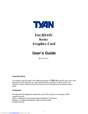 TYAN TACHYON G9700 Series User Manual