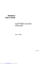 Intel SRCU42X Hardware User's Manual