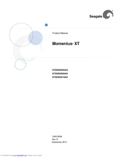 Seagate Momentus XT Product Manual