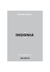 Insignia NS-CNV10 - Automotive GPS Receiver Guía Del Usuario