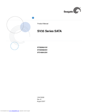 Seagate ST3000VX000 Product Manual