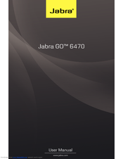Jabra GO 6470 User Manual