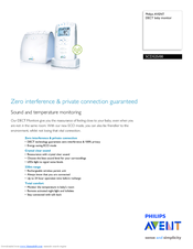 Philips AVENT SCD525/00 Specifications