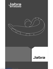 Jabra BT2020 - Headset - Over-the-ear Instruction Manual