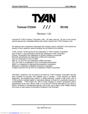 TYAN Tomcat i7230AS5160 User Manual