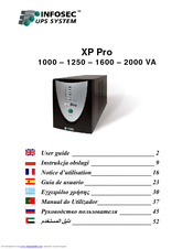 INFOSEC XP PRO 1600 VA User Manual