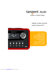 TANGENT ALIO CD/DAB+ Manual