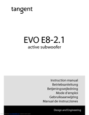 TANGENT EVO E8-2.1 Instruction Manual
