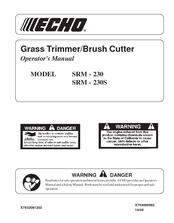 ECHO SRM-230S - 10-04 Operator's Manual