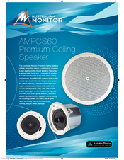 Australian Monitor AMPCS60 Specifications