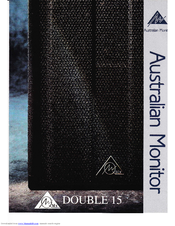 Australian Monitor DOUBLE 15 Brochure