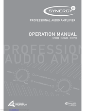 AUSTRALIAN MONITOR SY2400 Operation Manual