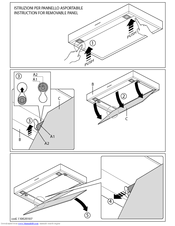 FALMEC REMOVABLE PANEL Instruction