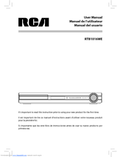 RCA RTB1016WE User Manual