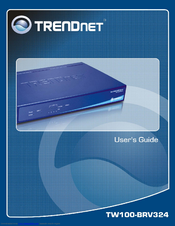 TRENDnet TW100-BRV324 User Manual