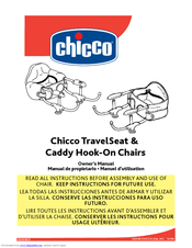 Chicco TravelSeat Owner's Manual