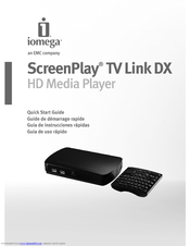 Iomega ScreenPlay TV Link DX Quick Start Manual