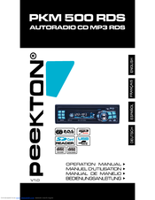 PEEKTON PKM500 RDS Manual
