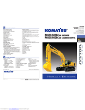 Komatsu PC600-8R LOADING SHOVEL Brochure