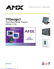 Amx TPDESIGN3 V3.16 Instruction Manual