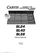 Carvin SL Owner's Manual
