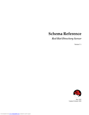 Red Hat DIRECTORY SERVER 7.1 - SCHEMA Reference