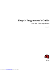Red Hat DIRECTORY SERVER 7.1 - PLUG-IN PROGRAMMERS Manual