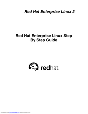 Red Hat ENTERPRISE LINUX 3 - STEP BY STEP GUIDE Manual