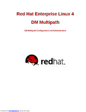 Red Hat ENTERPRISE LINUX 4 - DM MULTIPATH Manual