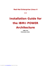 Red Hat CLUSTER SUITE FOR ENTERPRISE LINUX 4.5 Installation Manual