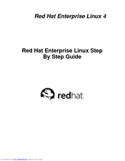 Red Hat ENTERPRISE LINUX 4 - STEP BY STEP GUIDE Manual