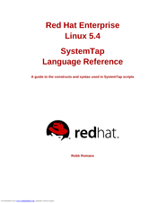 Red Hat ENTERPRISE 5.4 RELEASE NOTES Reference Manual