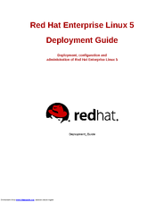 Red Hat ENTERPRISE LINUX 5 - VIRTUAL SERVER ADMINISTRATION Deployment Manual