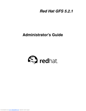 Red Hat GFS 5.2.1 - Administrator's Manual