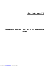 Red Hat LINUX 7.2 - S-390 Manual