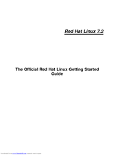 Red Hat LINUX 7.2 Manual