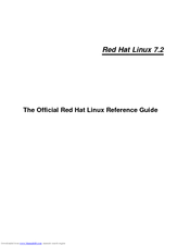 Red Hat LINUX 7.2 - OFFICIAL LINUX CUSTOMIZATION GUIDE Reference Manual