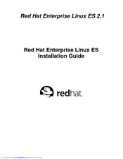Red Hat LINUX ES 2.1 - Installation Manual