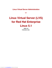 Red Hat LINUX VIRTUAL SERVER 5.1 - ADMINISTRATION Manual