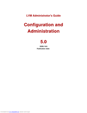 Red Hat GLOBAL FILE SYSTEM 5.0 Administrator's Manual