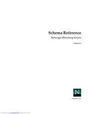 Netscape NETSCAPE DIRECTORY SERVER 6.0 - SCHEMA Reference