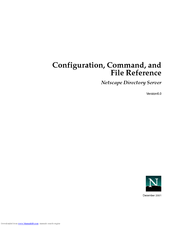 Netscape NETSCAPE DIRECTORY SERVER 6.0 Configuration Manual